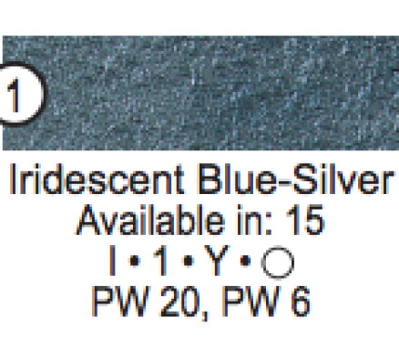 Iridescent Blue-Silver - Daniel Smith